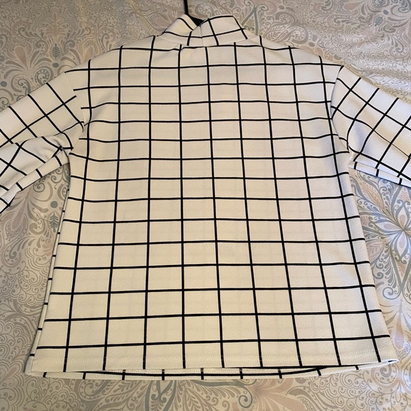 Amazon Brand Striped Turtleneck - Picture 2 of 3